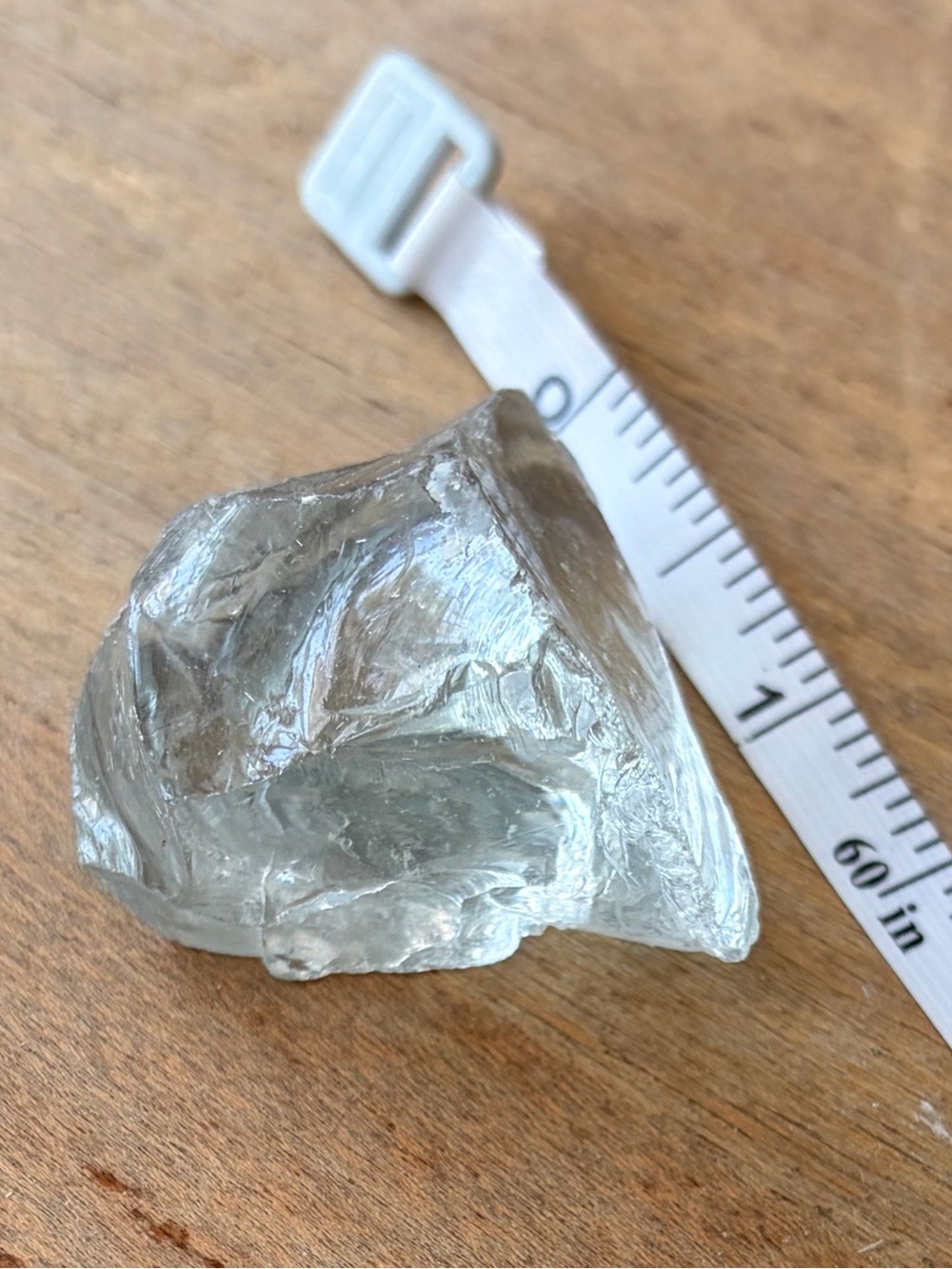 Raw Clear Quartz Crystal Chunk 1.75” Natural Mineral Specimen